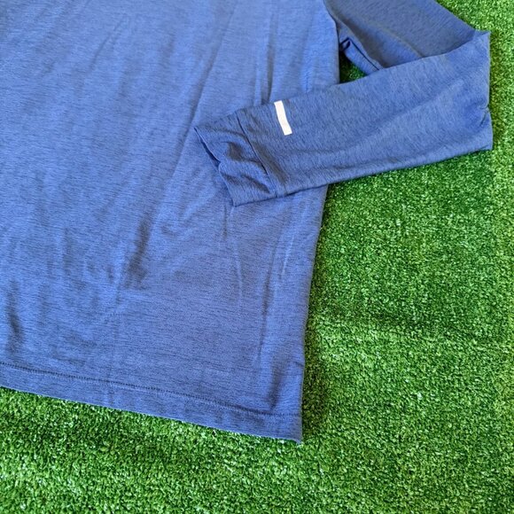 Russell kids Long Sleeve Crew Neck Dri-Power 360 Athletic Blue T-Shirt Size XL - Picture 9 of 11